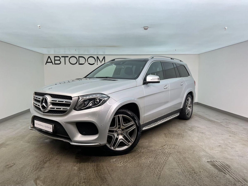 Автомобиль Mercedes-Benz GLS I поколение (X166) 350 3.0d AT 4Matic (249 л.с.) Особая серия Серебристый 2019 с пробегом 175 237 км