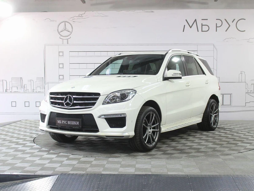 Mercedes-Benz M-Класс III поколение (W166) 350 3.0d AT 4Matic (258 л.с.) Base Белый 2013 с пробегом 129 547 км
