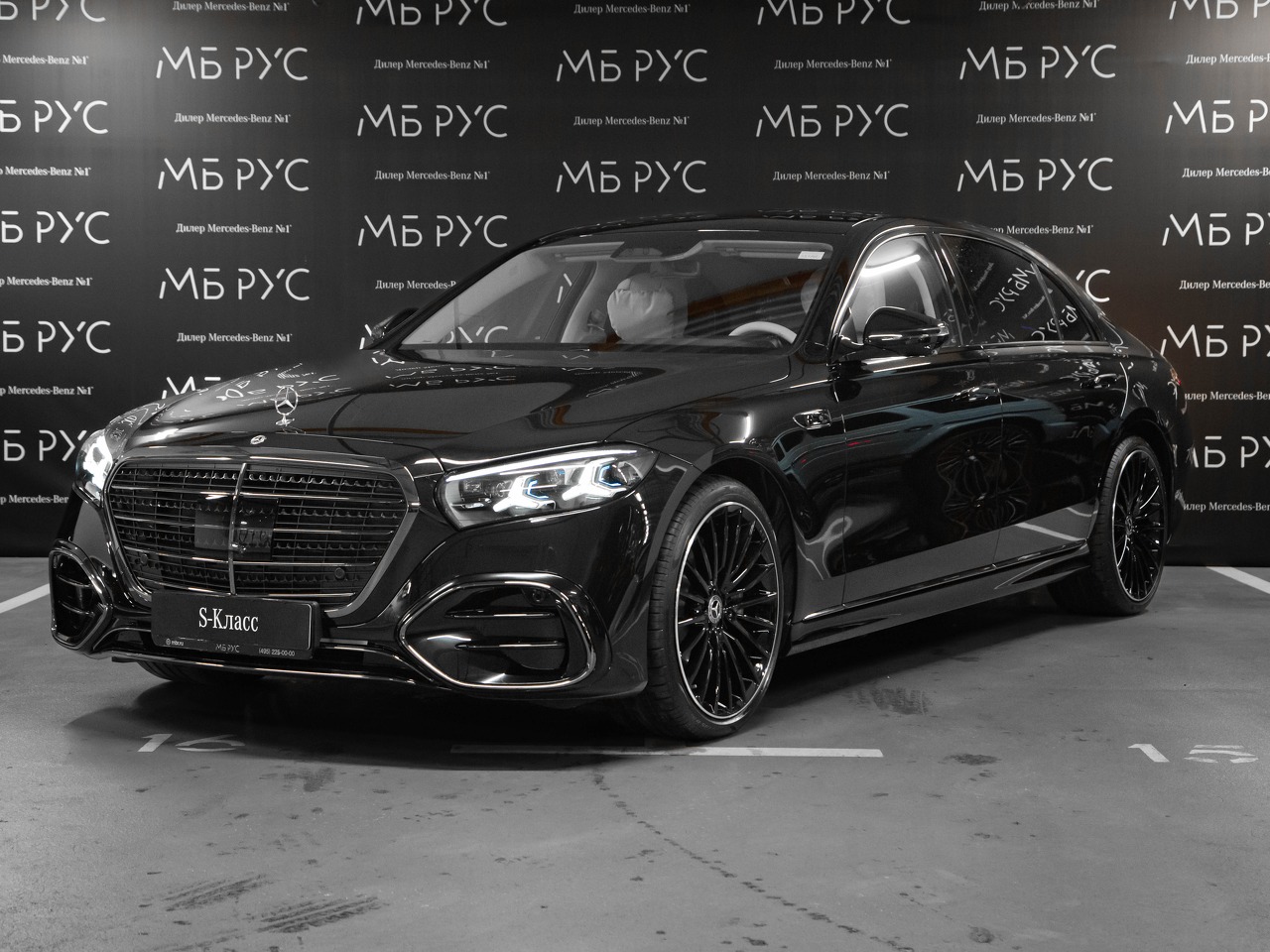 Mercedes-Benz S-Класс VII (W223) [рестайлинг] 4.0 AT 4Matic (537 л.с.) S 580 4MATIC Чёрный 2026 
