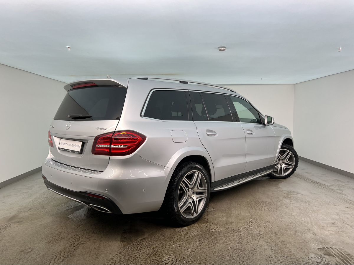 Автомобиль Mercedes-Benz GLS I поколение (X166) 350 3.0d AT 4Matic (249 л.с.) Особая серия Серебристый 2019 с пробегом 175 237 км