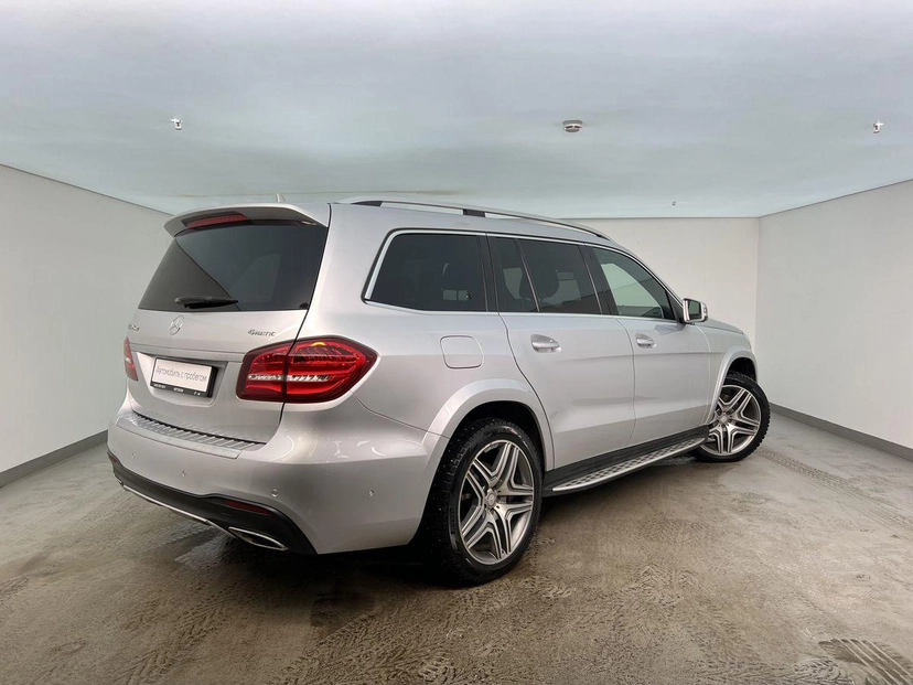 Автомобиль Mercedes-Benz GLS I поколение (X166) 350 3.0d AT 4Matic (249 л.с.) Особая серия Серебристый 2019 с пробегом 175 237 км