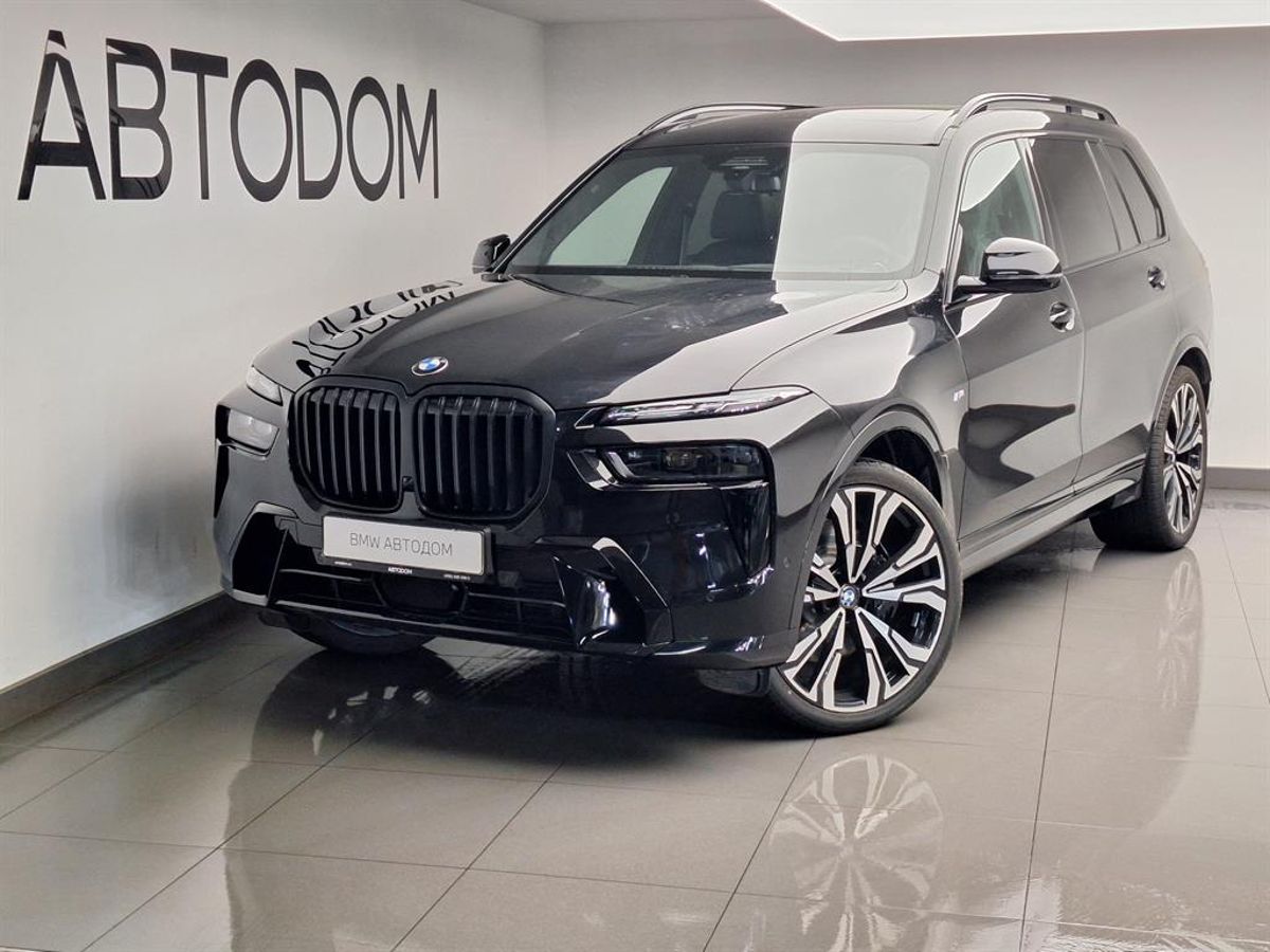 BMW X7 I (G07) [рестайлинг] 3.0d AT 4WD (340 л.с.) M Sport Pro Чёрный 2025 