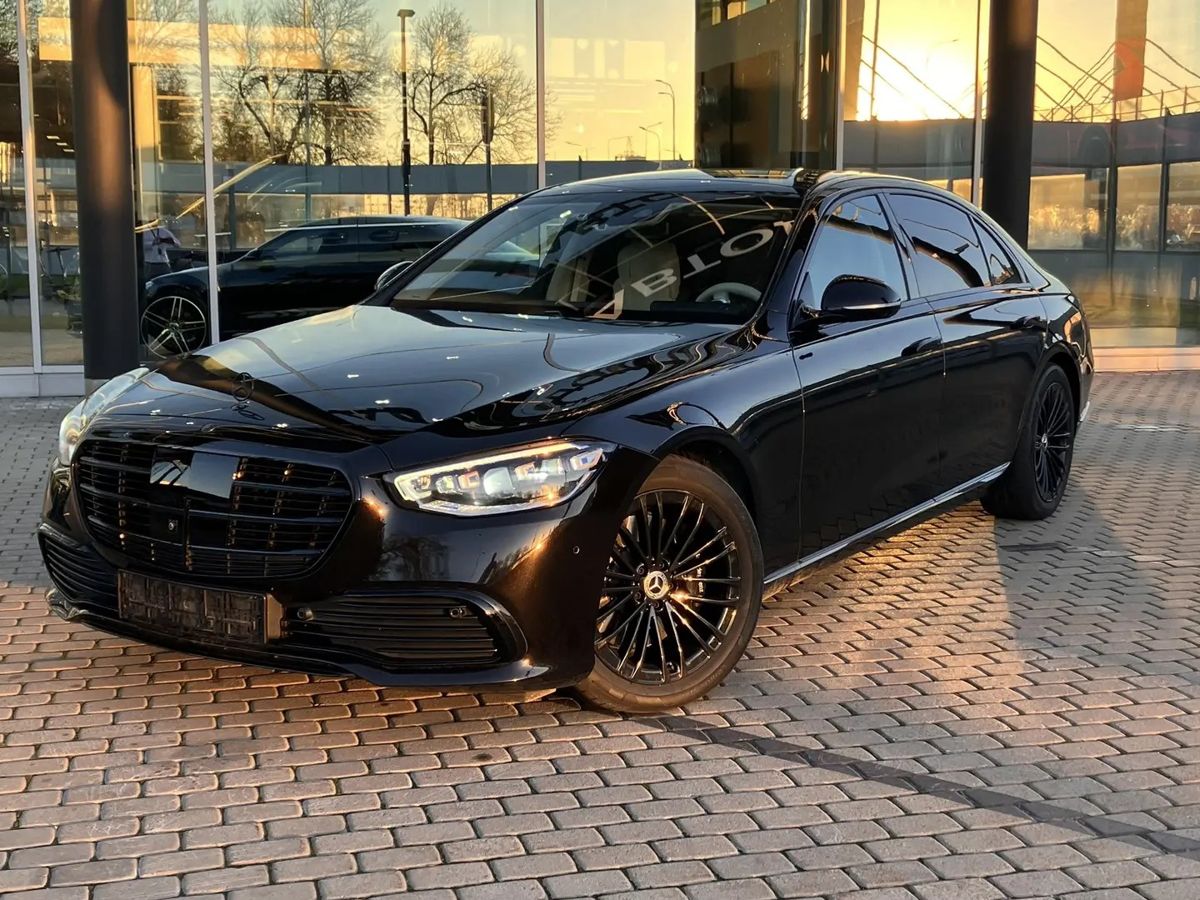 Mercedes-Benz S-Класс VII поколение (W223) 350 2.9d AT 4Matic (249 л.с.) Premium Чёрный 2021 с пробегом 41 000 км