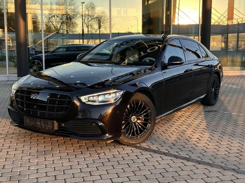 Mercedes-Benz S-Класс VII поколение (W223) 350 2.9d AT 4Matic (249 л.с.) Premium Чёрный 2021 с пробегом 41 000 км