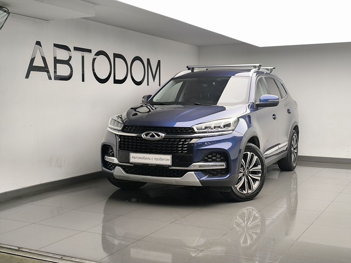 CHERY Tiggo 8 I поколение 1.5 AMT (147 л.с.) Prestige Синий 2021 с пробегом 69 293 км