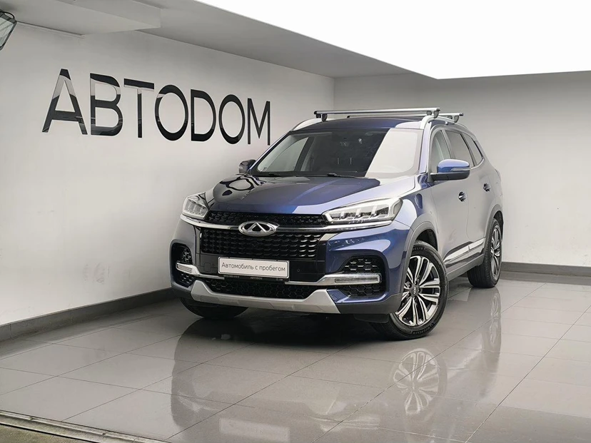 CHERY Tiggo 8 I поколение 1.5 AMT (147 л.с.) Prestige Синий 2021 с пробегом 69 293 км