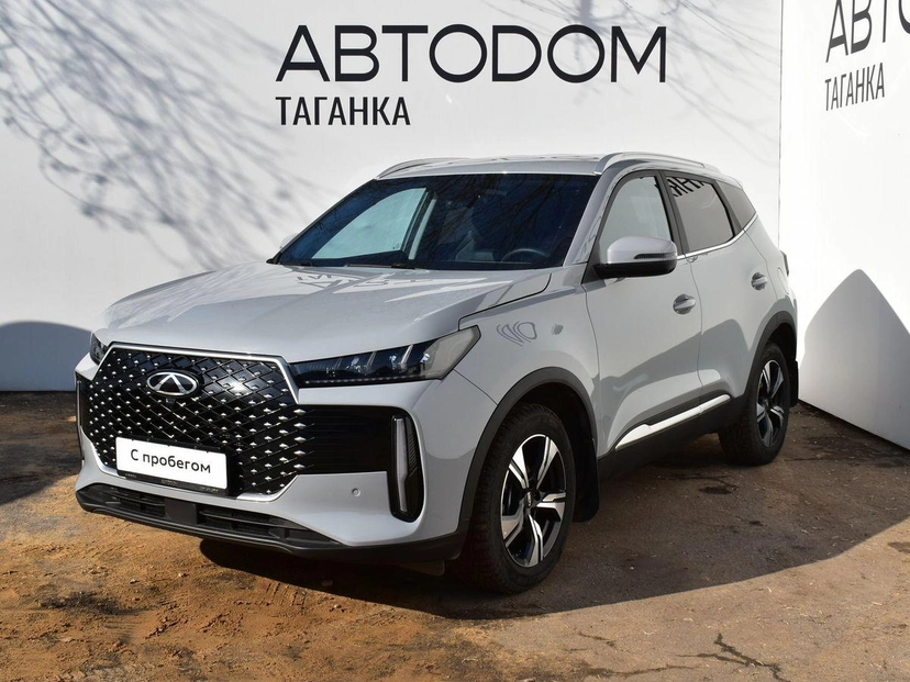 Автомобиль CHERY Tiggo 4 II поколение 1.5 AMT (147 л.с.) Prime Серый 2025 с пробегом 14 696 км