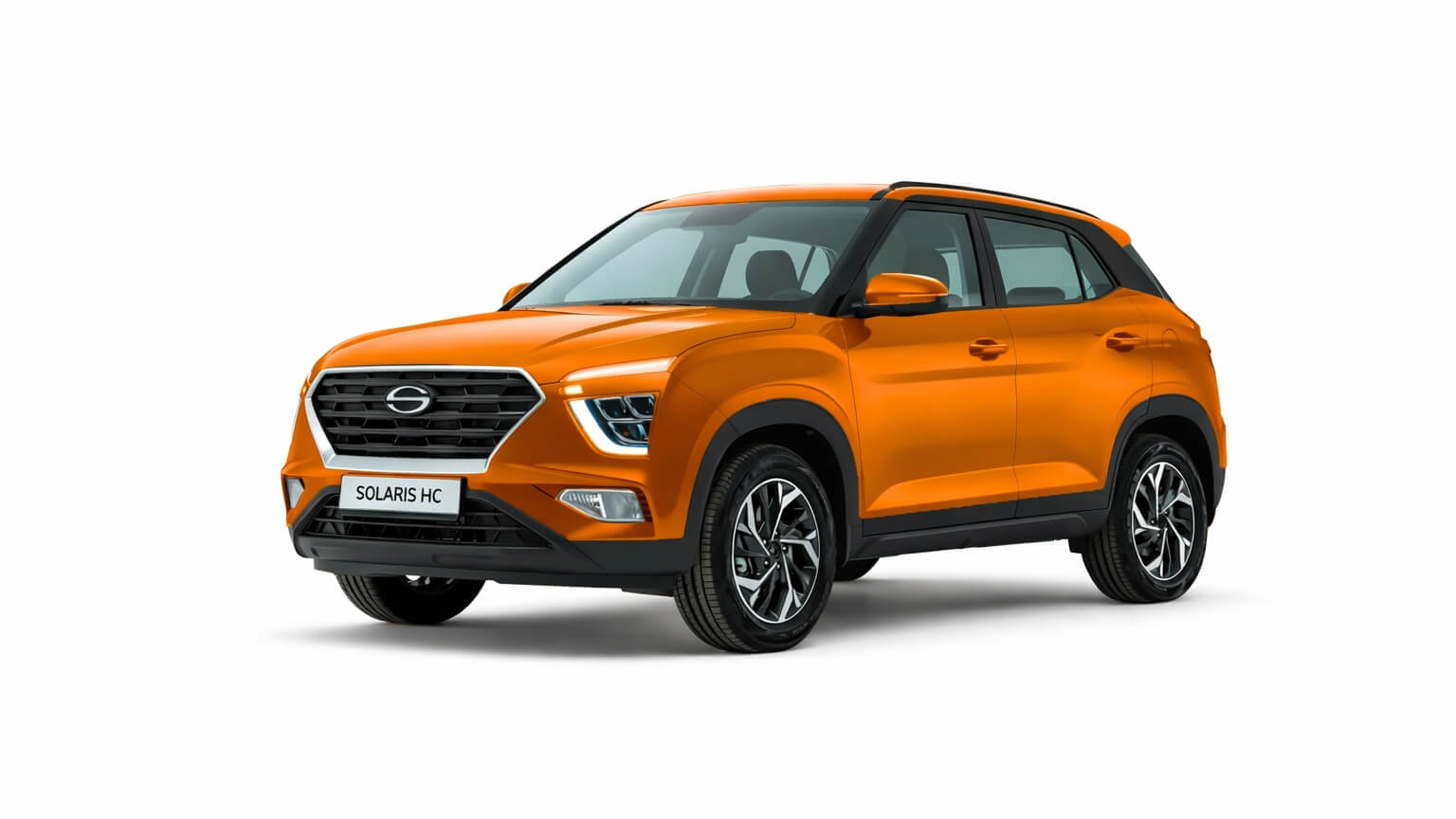 Автомобиль Solaris HC I поколение 1.6 AT (123 л.с.) Prime Оранжевый 2025 