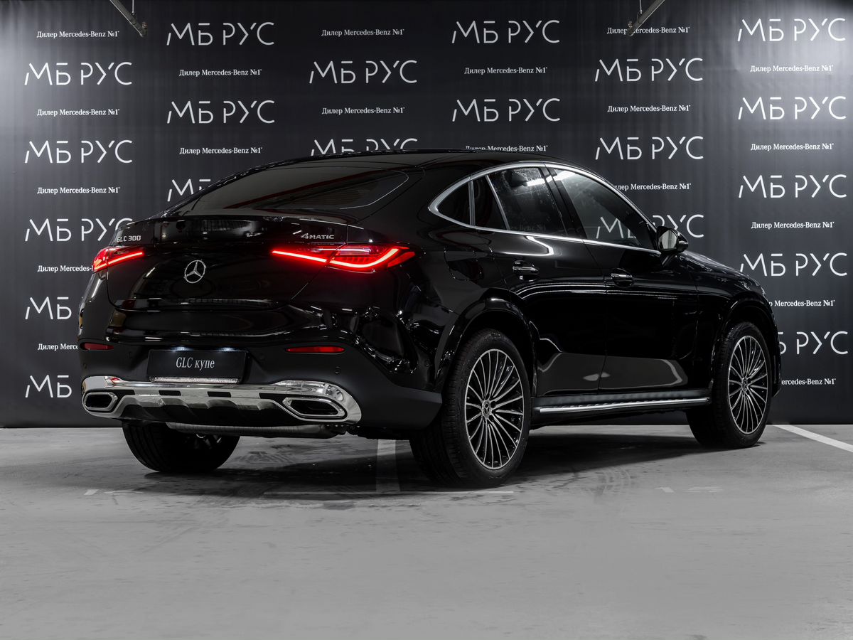 Автомобиль Mercedes-Benz GLC coupe II поколение (C254) 2.0 AT 4Matic (258 л.с.) Base Чёрный 2025 с пробегом 20 км