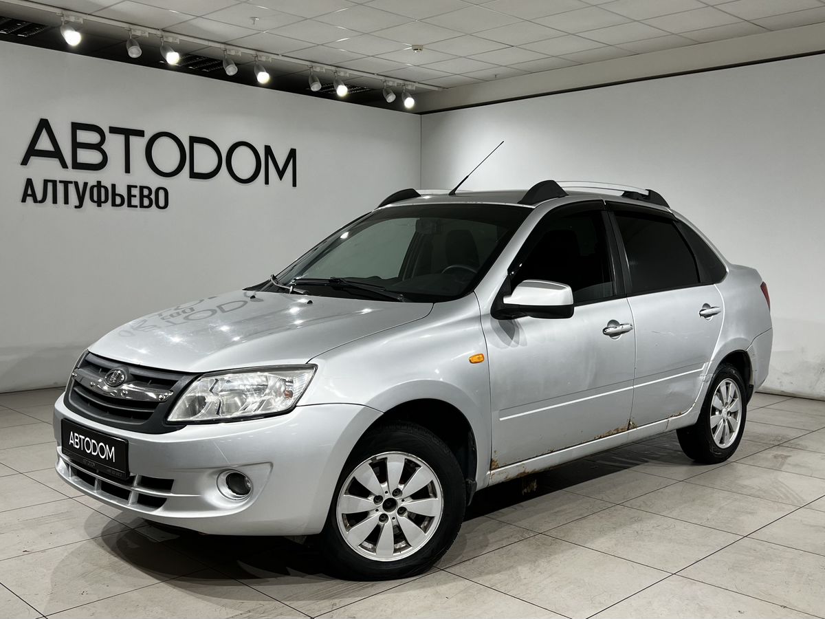 Lada (ВАЗ) Granta I поколение 1.6 MT (98 л.с.) Luxe Серый 2012 с пробегом 99 557 км