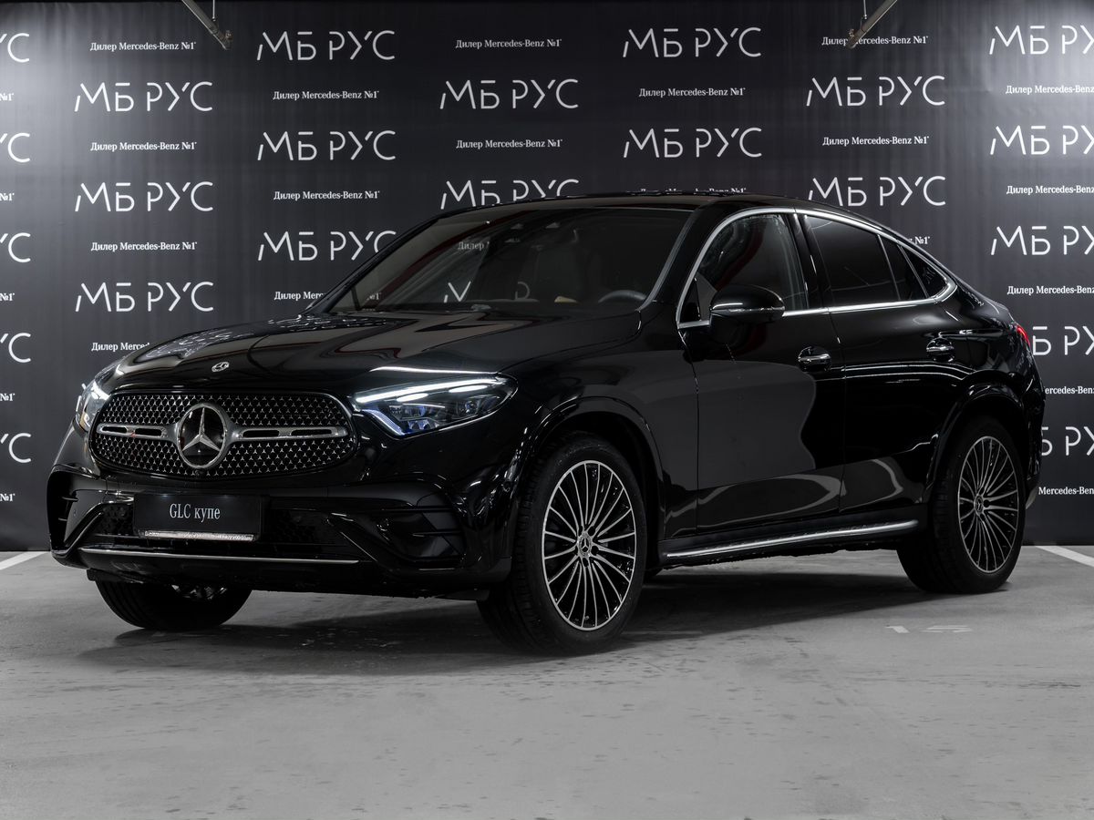 Автомобиль Mercedes-Benz GLC coupe II поколение (C254) 2.0 AT 4Matic (258 л.с.) Base Чёрный 2025 с пробегом 20 км