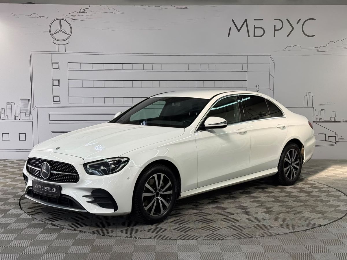 Mercedes-Benz E-Класс V (W213/S213/C238) [рестайлинг] 200 2.0 AT 4Matic (197 л.с.) Sport Белый 2021 с пробегом 97 683 км