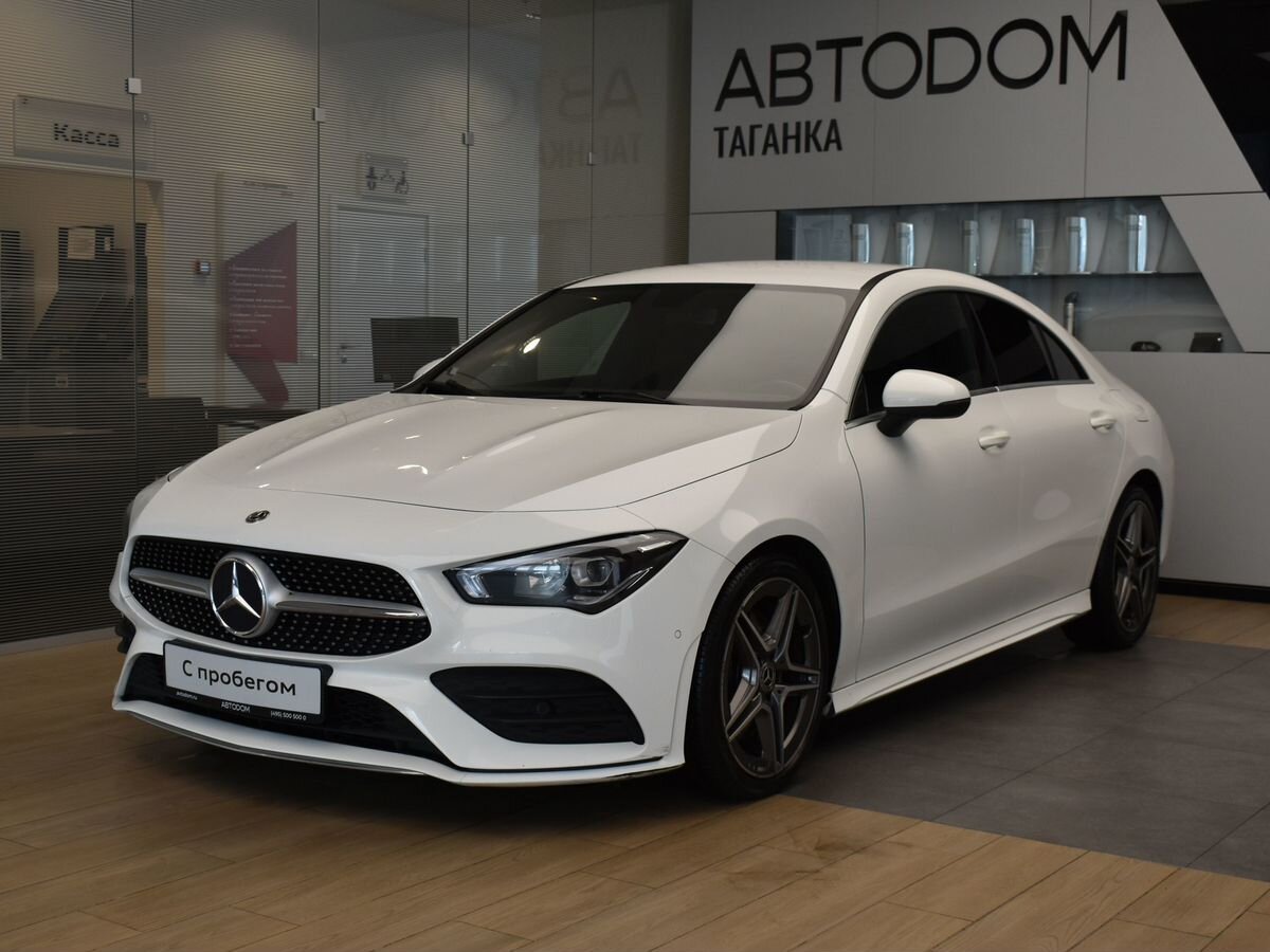Mercedes-Benz CLA II поколение (C118/X118) 200 1.3 AMT (150 л.с.) Sport Белый 2019 с пробегом 75 000 км