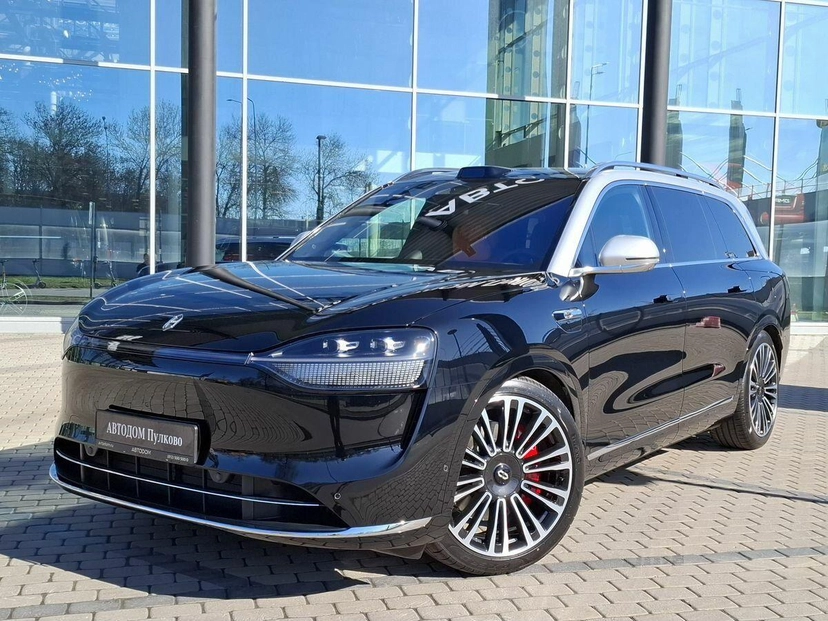 Автомобиль AITO M9 I поколение 42 kWh 1.5hyb AT 4WD (496 л.с.) Max Extended Range Чёрный 2024 с пробегом 1 800 км