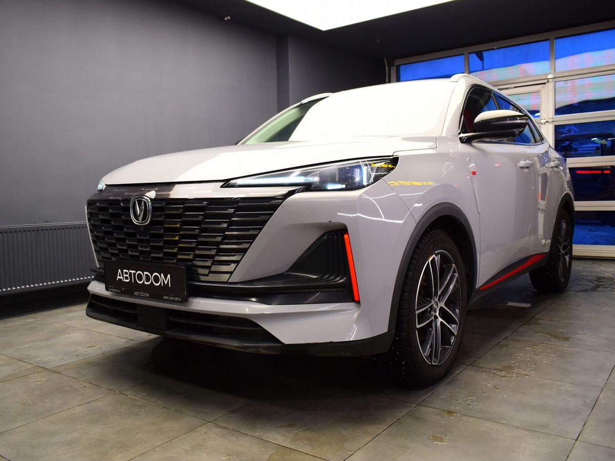 Автомобиль Changan CS55PLUS I [рестайлинг] 1.5 AMT (181 л.с.) Tech Серый 2023 с пробегом 66 560 км