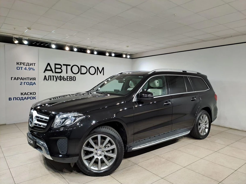 Автомобиль Mercedes-Benz GLS I поколение (X166) 450 3.0 AT 4Matic (367 л.с.) Base Чёрный 2019 с пробегом 99 525 км