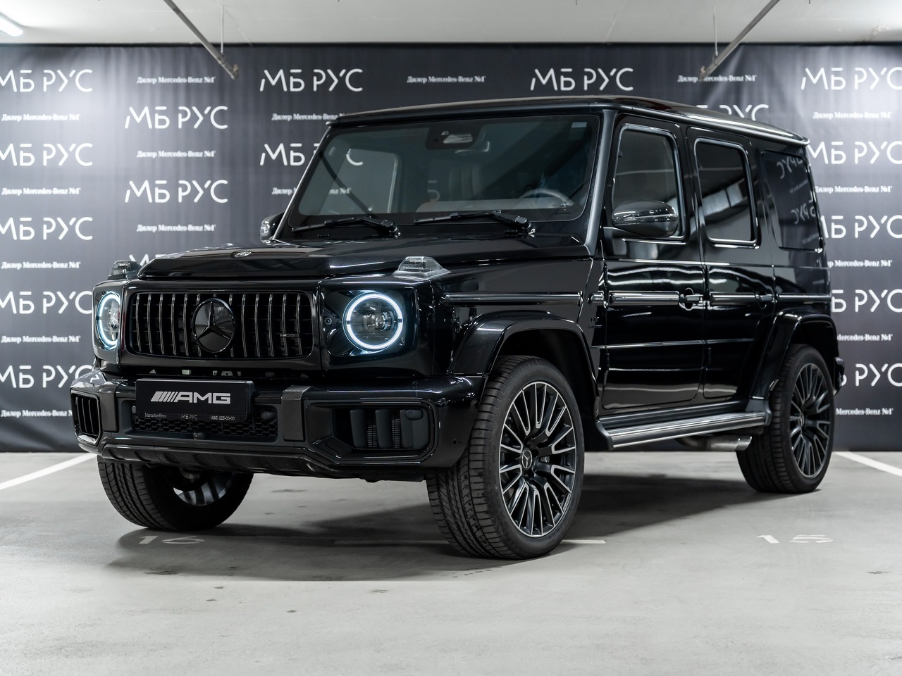 Автомобиль Mercedes-Benz G-Класс AMG II (W463) [рестайлинг] G 63 4.0 AT 4Matic (585 л.с.) AMG G 63 Чёрный 2025 