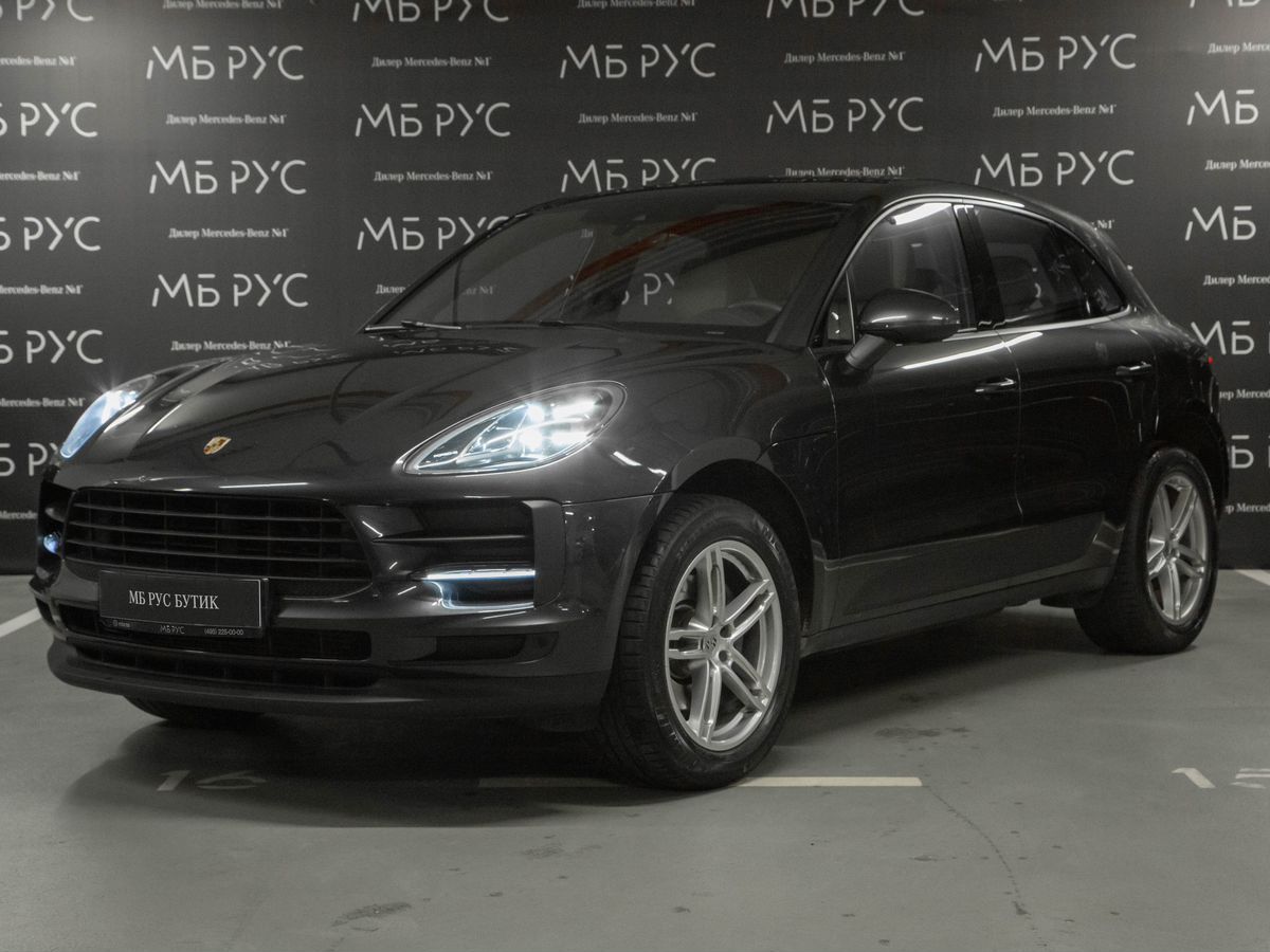 Porsche Macan I [рестайлинг] 2.0 AMT 4WD (252 л.с.) Base Серый 2020 с пробегом 63 270 км