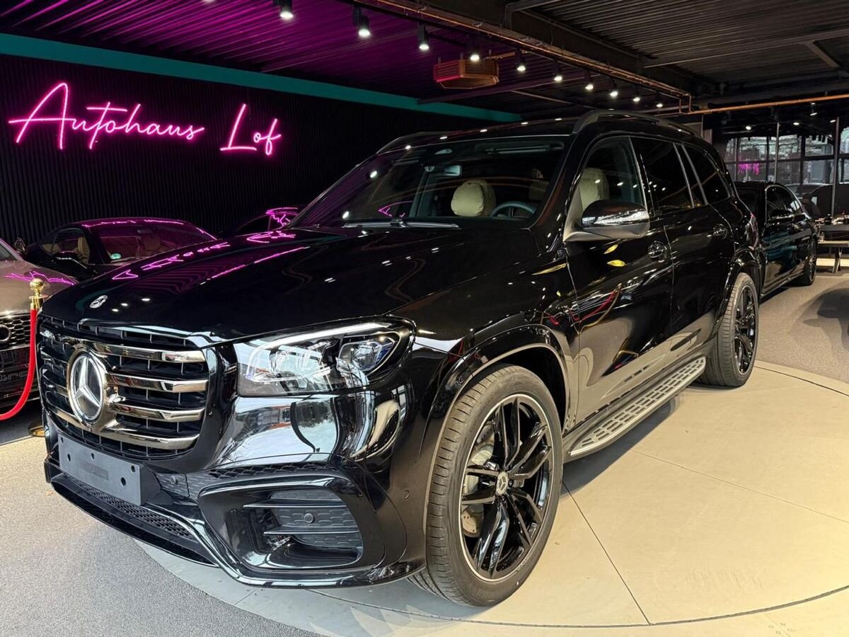 Автомобиль Mercedes-Benz GLS II (X167) [рестайлинг] 450 3.0d AT 4Matic (367 л.с.) Base Чёрный 2025 