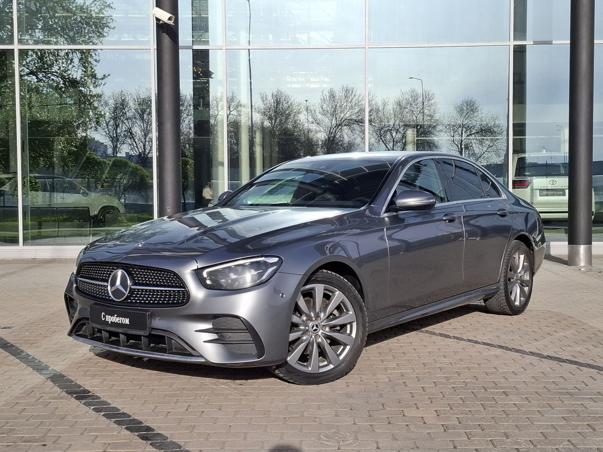 Mercedes-Benz E-Класс V (W213/S213/C238) [рестайлинг] 220 2.0d AT 4Matic (194 л.с.) Sport Серый 2021 с пробегом 83 016 км