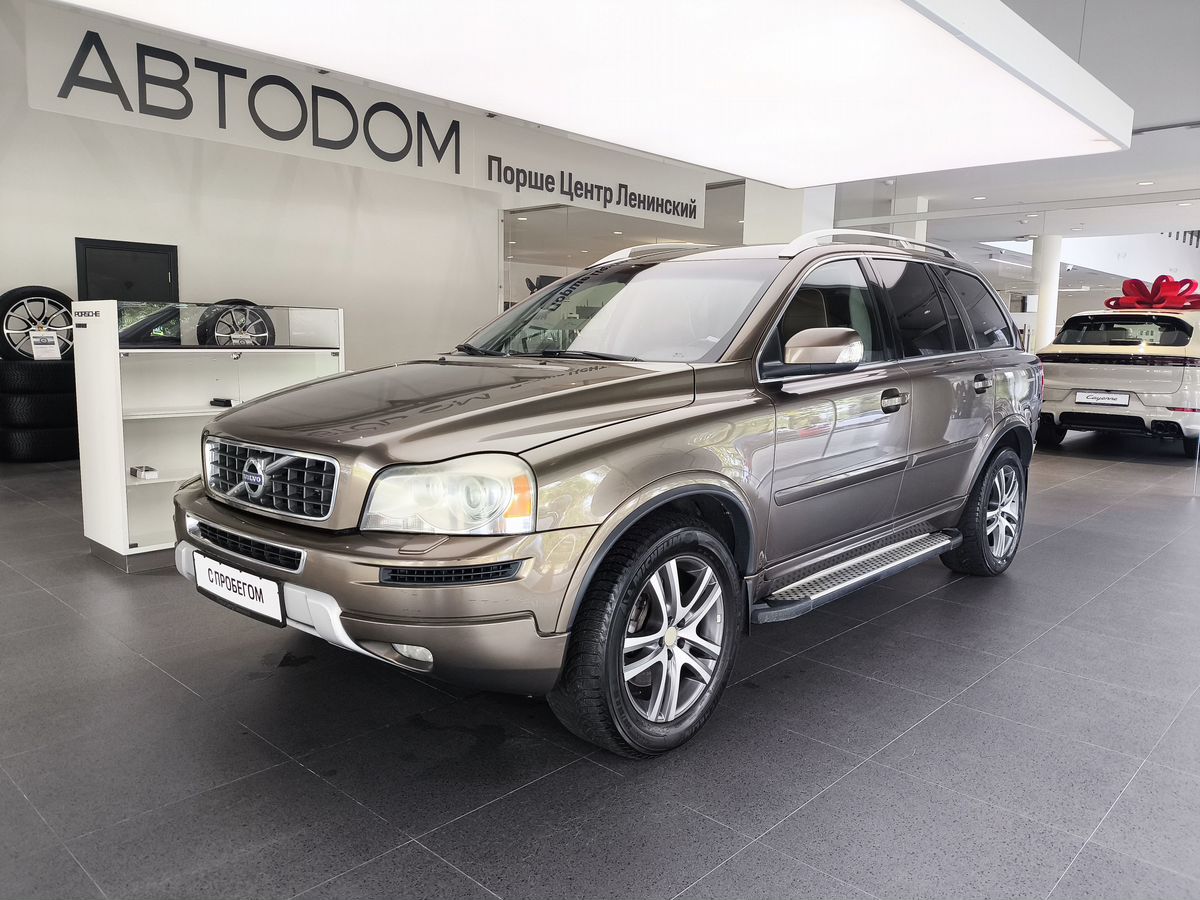 Volvo XC90 I [рестайлинг] 2.5 AT 4WD (5 мест) (210 л.с.) Base Коричневый 2013 с пробегом 214 218 км