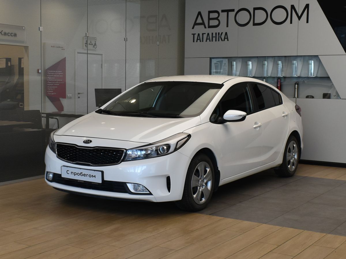 Kia Cerato III [рестайлинг] (Classic) 1.6 AT (130 л.с.) Comfort Белый 2018 с пробегом 87 166 км