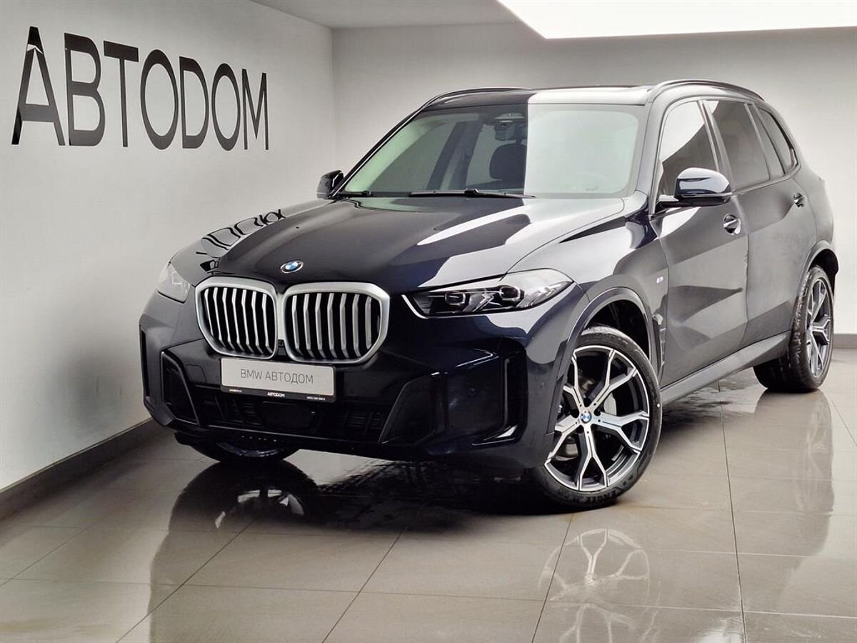 BMW X5 IV (G05) [рестайлинг] 2.0 AT 4WD (258 л.с.) M Sport Чёрный 2025 