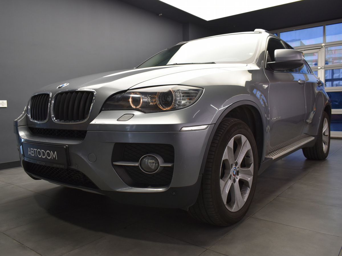 BMW X6 I поколение (E71) 3.0d AT 4WD (235 л.с.) Base Серый 2009 с пробегом 309 123 км