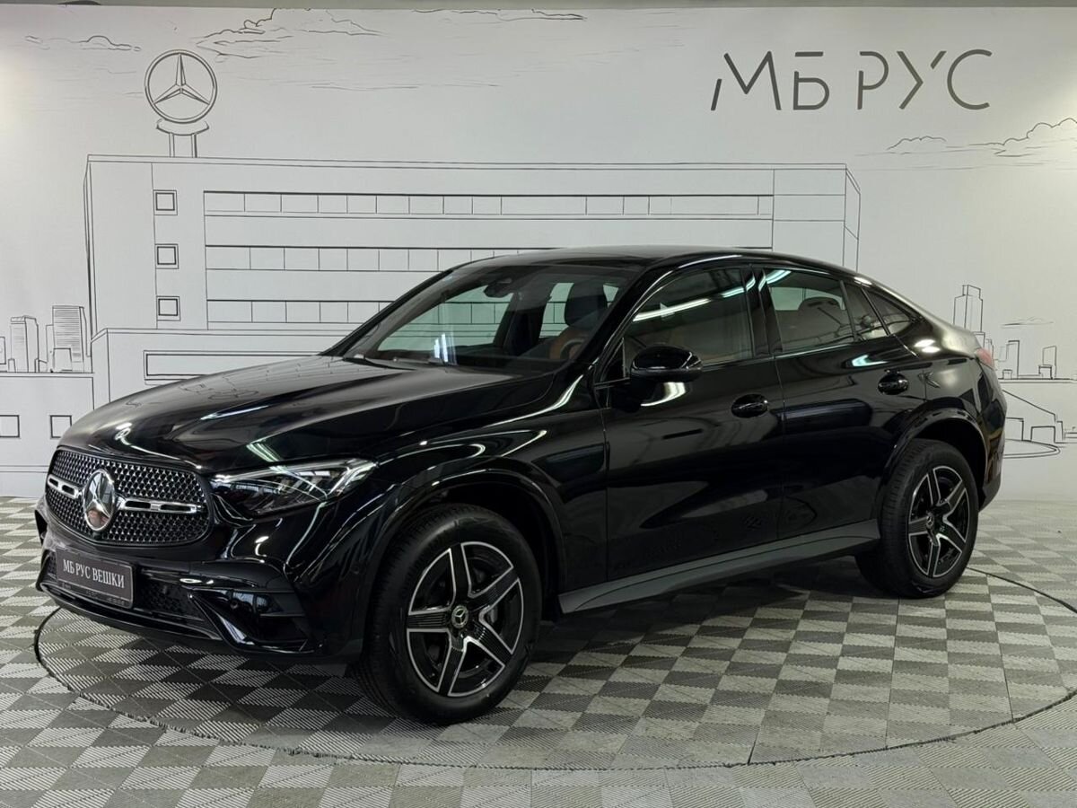 Автомобиль Mercedes-Benz GLC coupe II поколение (C254) 2.0 AT 4Matic (204 л.с.) Base Чёрный 2025 с пробегом 37 км