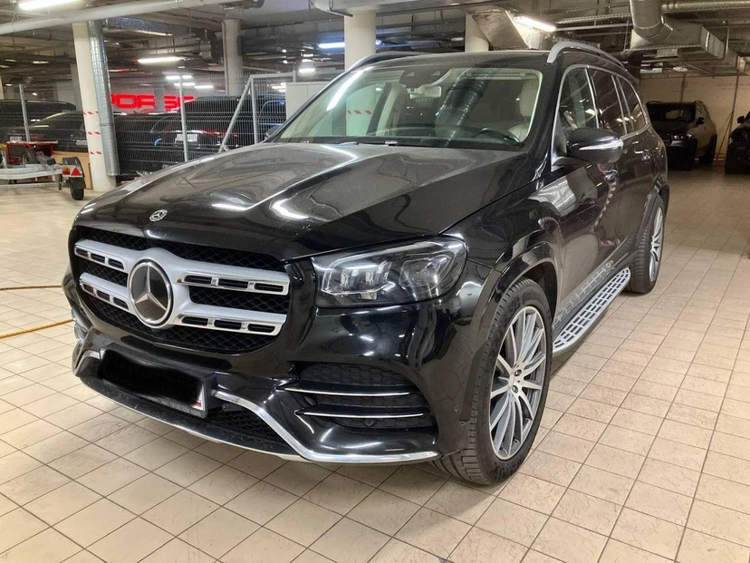 Автомобиль Mercedes-Benz GLS II поколение (X167) 400 2.9d AT 4Matic (330 л.с.) Luxury Чёрный 2019 с пробегом 106 166 км