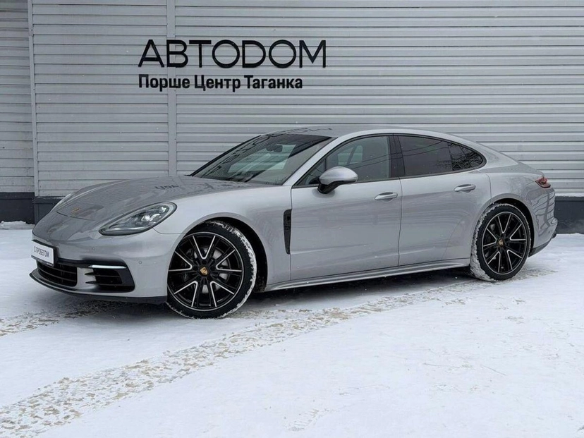 Автомобиль Porsche Panamera II поколение 4 3.0 AMT 4WD (330 л.с.) 4 Серебристый 2019 с пробегом 94 845 км