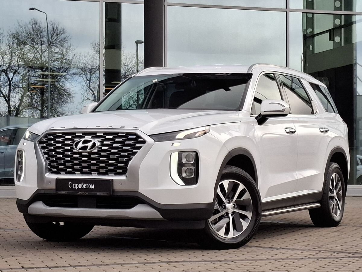 Hyundai Palisade I поколение 2.2d AT (200 л.с.) Base Белый 2020 с пробегом 105 325 км