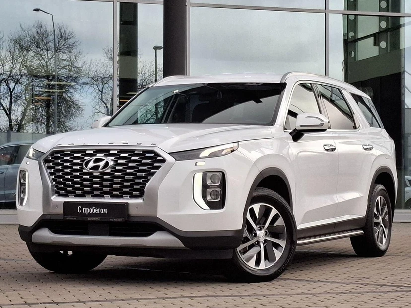Hyundai Palisade I поколение 2.2d AT (200 л.с.) Base Белый 2020 с пробегом 105 325 км