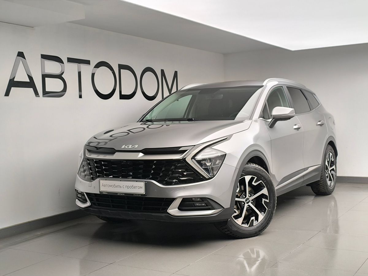 Автомобиль Kia Sportage V поколение 2.5 AT 4WD (190 л.с.) X-Line Серый 2022 с пробегом 83 679 км