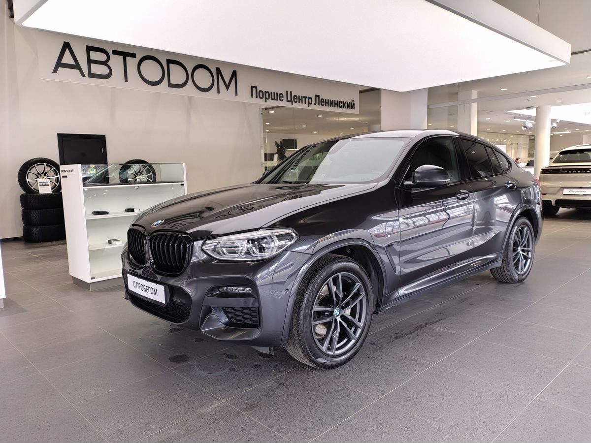 Автомобиль BMW X4 II поколение (G02) 2.0 AT 4WD (184 л.с.) M Sport Серый 2020 с пробегом 80 450 км