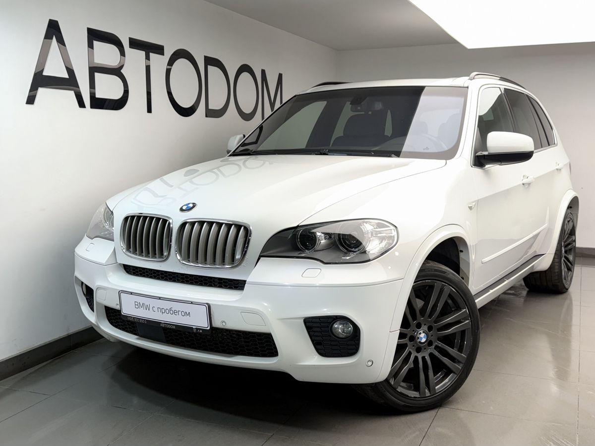 BMW X5 II (E70) [рестайлинг] 3.0d AT 4WD (306 л.с.) M Sports Edition Белый 2010 с пробегом 260 690 км