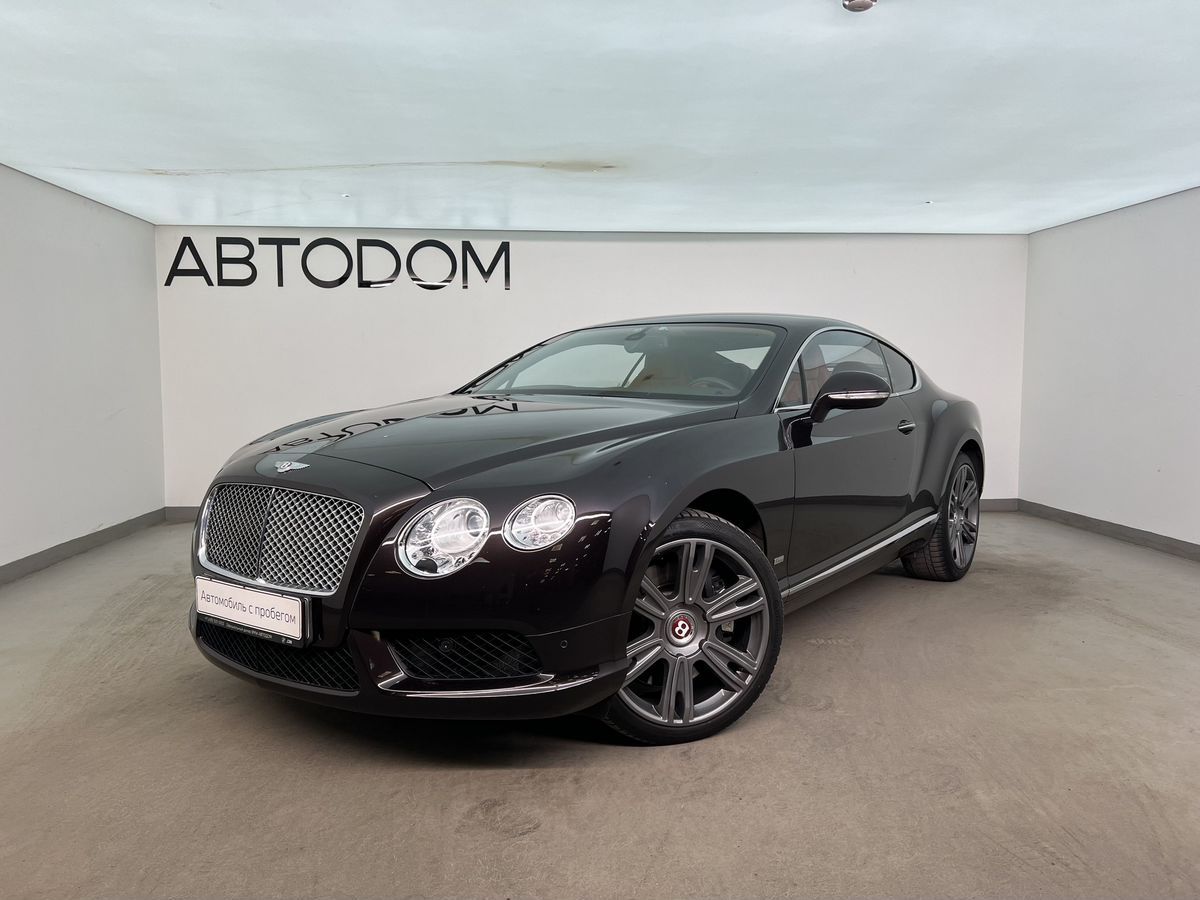Bentley Continental GT II [рестайлинг] 4.0 V8 AT 4WD (507 л.с.) Base Коричневый 2015 с пробегом 81 862 км