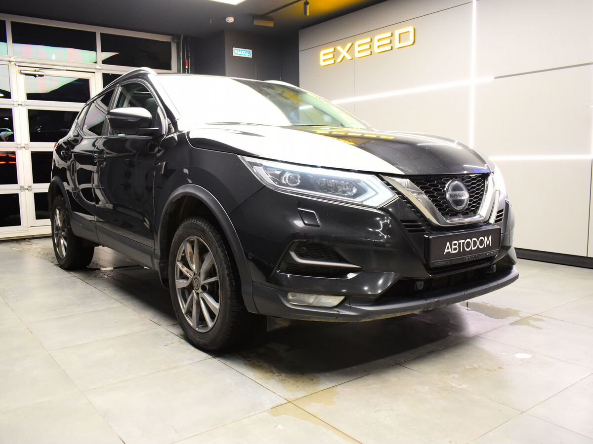 Автомобиль Nissan Qashqai II [рестайлинг] 2.0 CVT 4WD (144 л.с.) LE Top Чёрный 2020 с пробегом 116 856 км