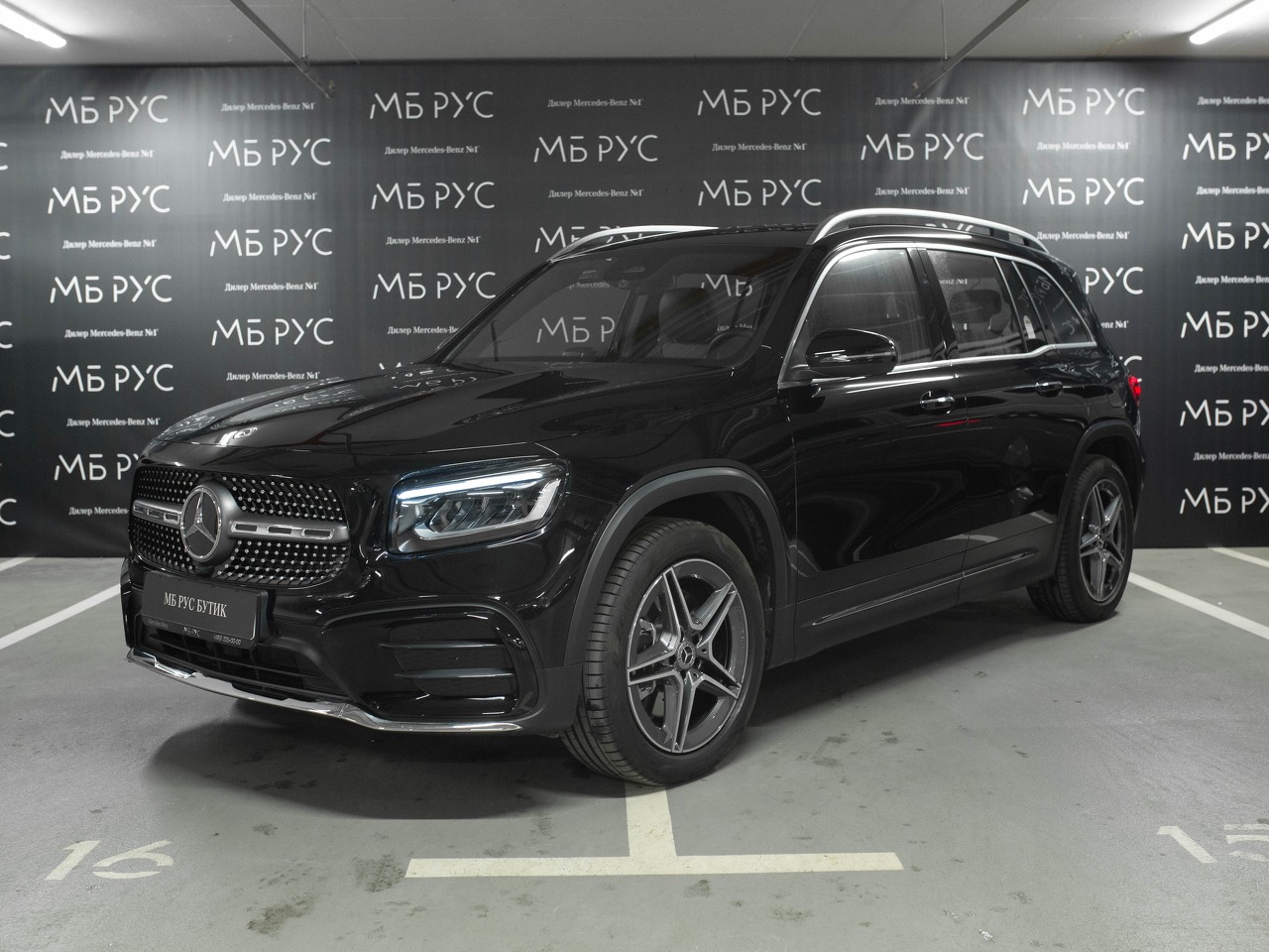 Mercedes-Benz GLB I (X247) [рестайлинг] 250 2.0 AMT 4Matic (224 л.с.) Base Чёрный 2024 
