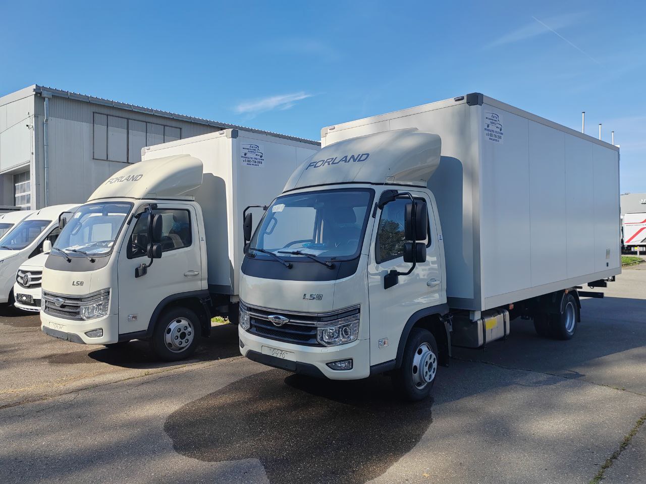 Коммерческий транспорт Forland 3 I поколение 2.5d MT L1 (154 л.с.) Base Белый 2025 