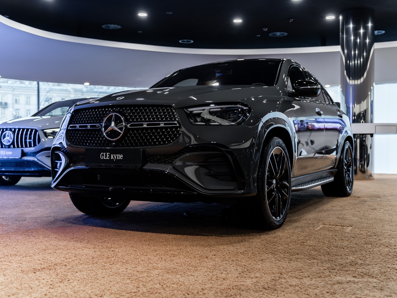 Автомобиль Mercedes-Benz GLE coupe II (C167) [рестайлинг] 3.0d AT 4Matic (367 л.с.) 450 d 4MATIC Серый 2025 