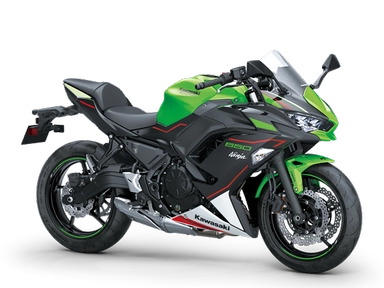 Мотоцикл Kawasaki Ninja 650 II поколение Ninja 650 Base Зеленый 2021 новый
