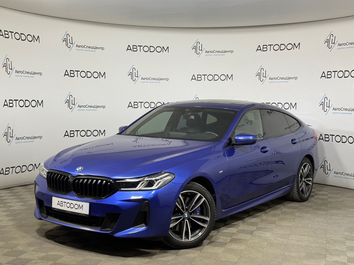 Автомобиль BMW 6 серии IV (G32) [рестайлинг] 630 2.0 AT (249 л.с.) M Sport Plus Синий 2020 с пробегом 139 614 км