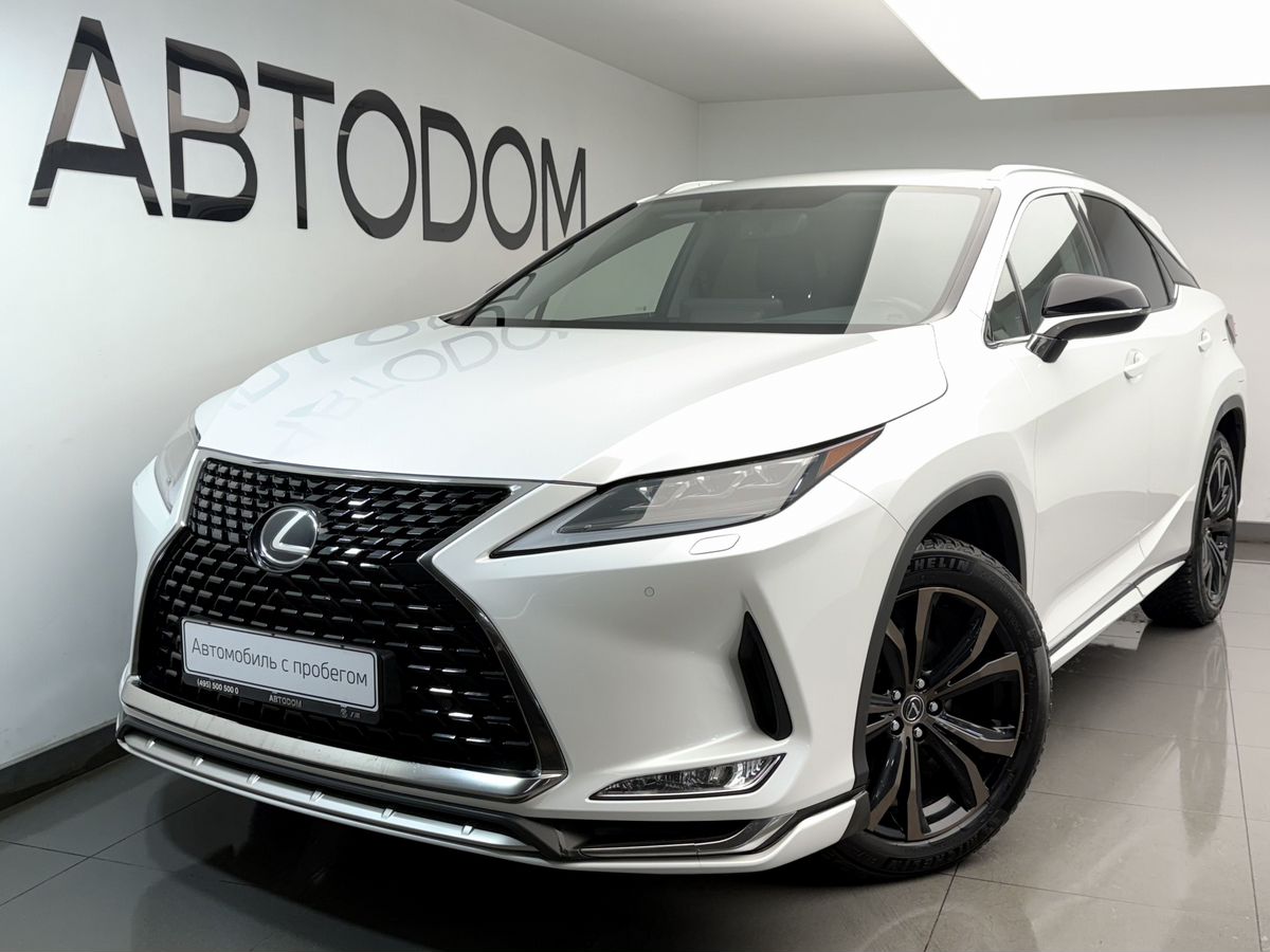 Lexus RX IV [рестайлинг] 2.0 AT 4WD (238 л.с.) Base Чёрный 2021 с пробегом 73 341 км