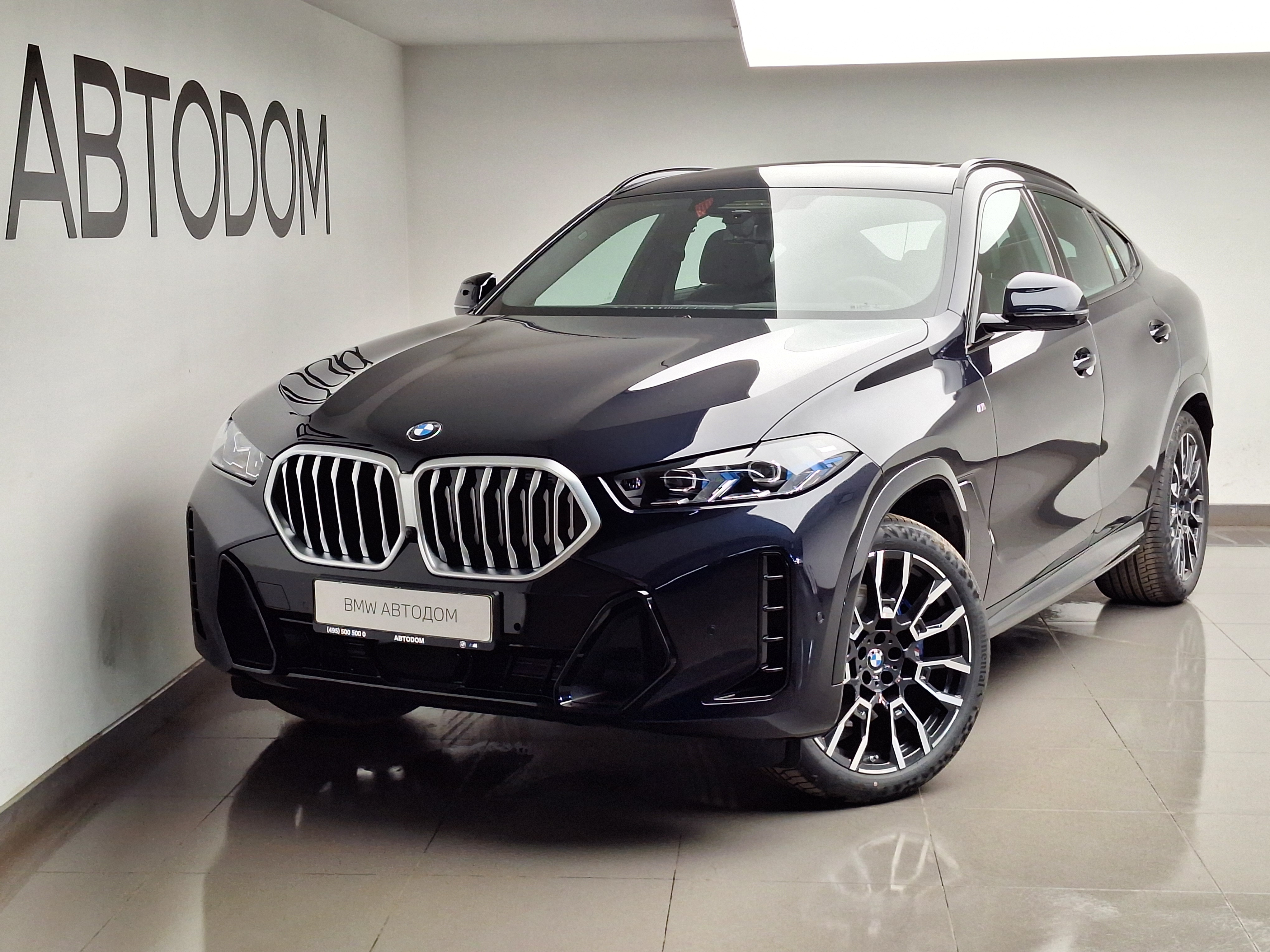 BMW X6 III (G06) [рестайлинг] 3.0 AT 4WD (381 л.с.) xDrive40i Чёрный 2025 