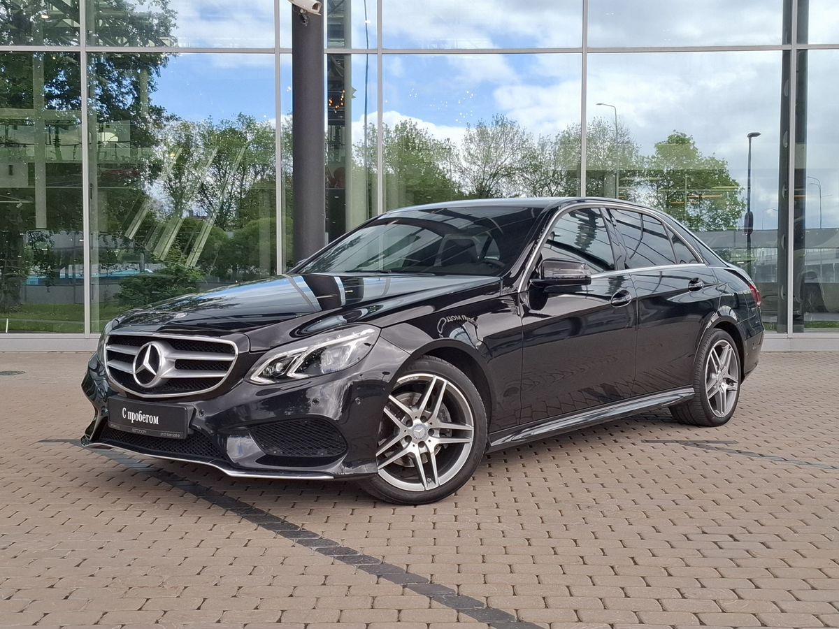 Mercedes-Benz E-Класс IV (W212/S212/C207) [рестайлинг] 200 2.0 AT (184 л.с.) Особая серия Чёрный 2015 с пробегом 87 931 км