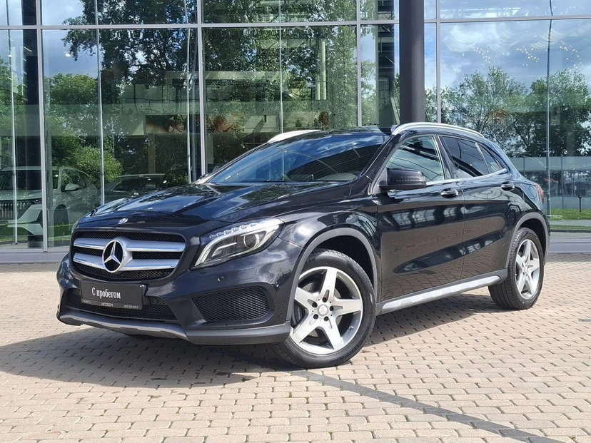 Mercedes-Benz GLA I поколение (X156) 250 2.0 AMT 4Matic (211 л.с.) Особая серия Чёрный 2016 с пробегом 165 523 км
