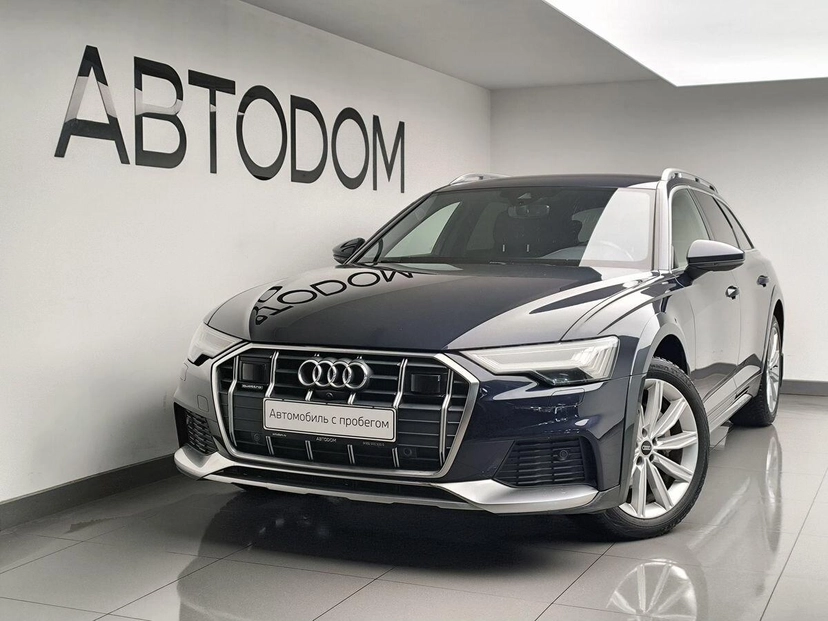 Автомобиль Audi A6 allroad IV поколение (C8) 3.0d AT 4WD (249 л.с.) Advance Синий 2020 с пробегом 105 740 км