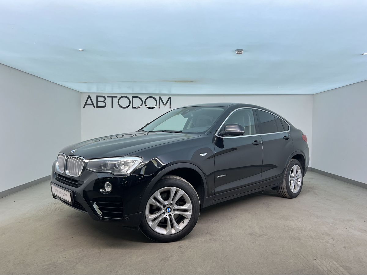 BMW X4 I поколение (F26) 2.0 AT 4WD (245 л.с.) Base Чёрный 2017 с пробегом 143 153 км