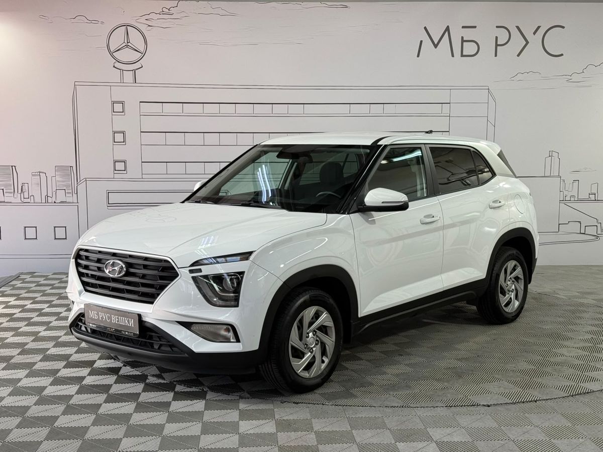 Hyundai Creta II поколение 1.6 AT (123 л.с.) Classic Белый 2022 с пробегом 74 371 км
